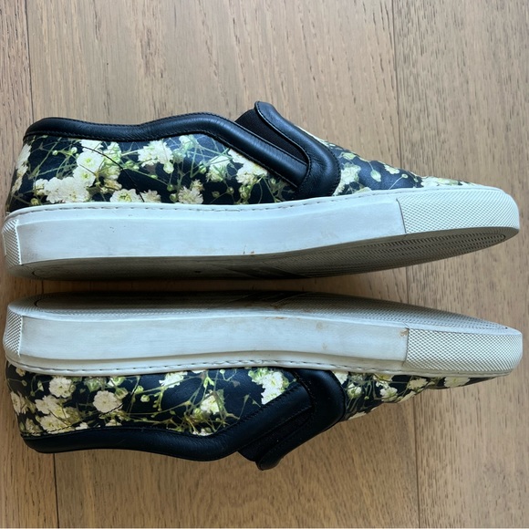 GIVENCHY leather floral print sneakers Size 11